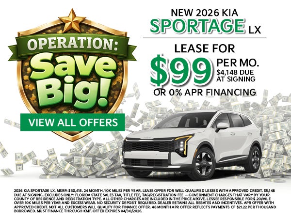 NEW 2026 KIA SPORTAGE LX